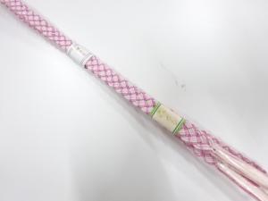 大特価品　未使用品　正絹　夏手組帯締め